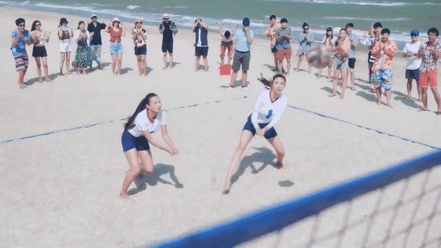 Quảng cáo bột giặt Aba - Bóng chuyền