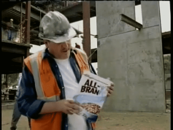 TVC All-Bran: Những người thợ ở công trường