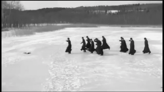 TVC Stella Artois: Ice-skating Priests