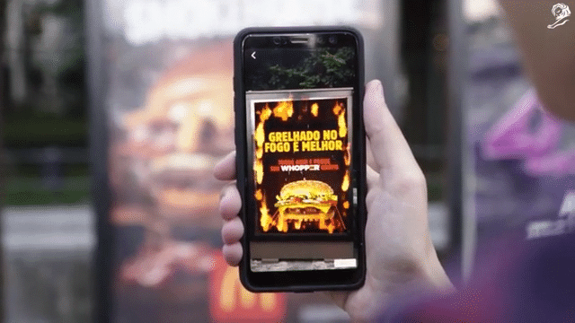 Case Film Burger King: “Burn that ad”