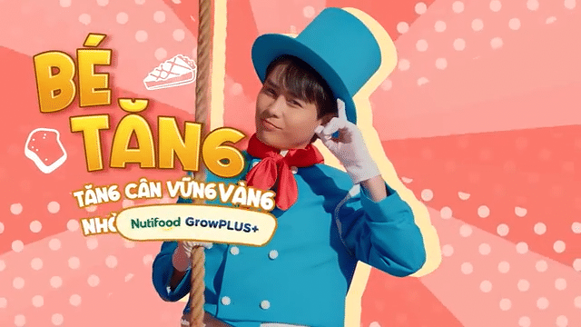 Nutifood GrowPLUS+ Suy Dinh Dưỡng: Team Bé Tăng – Tăng cân vững vàng