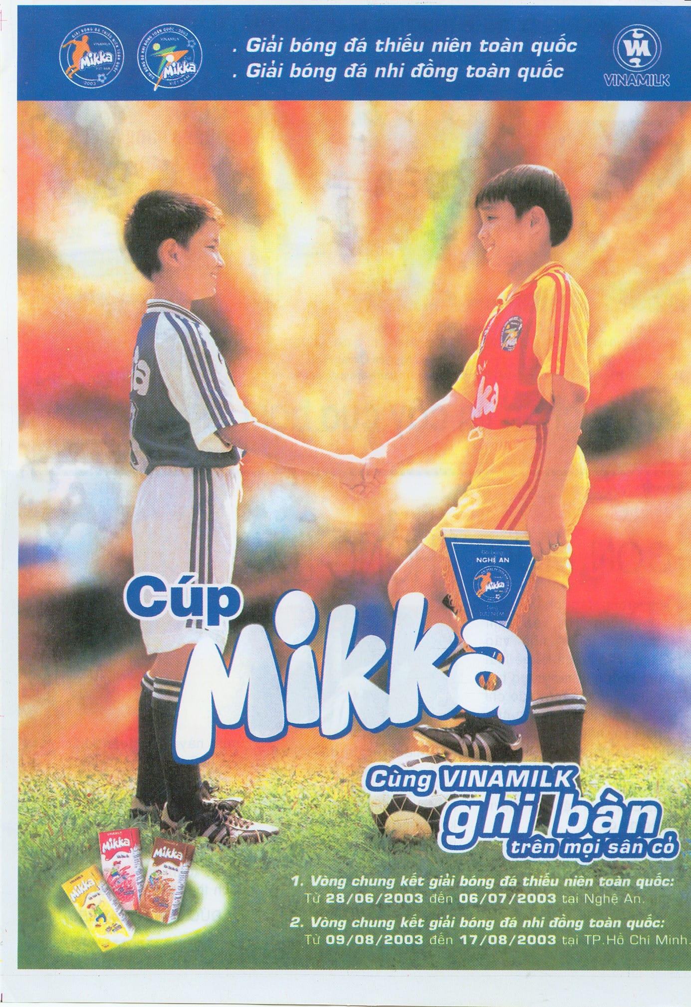 Những mẫu quảng cáo trên tạp chí ngành sữa nước năm 2004