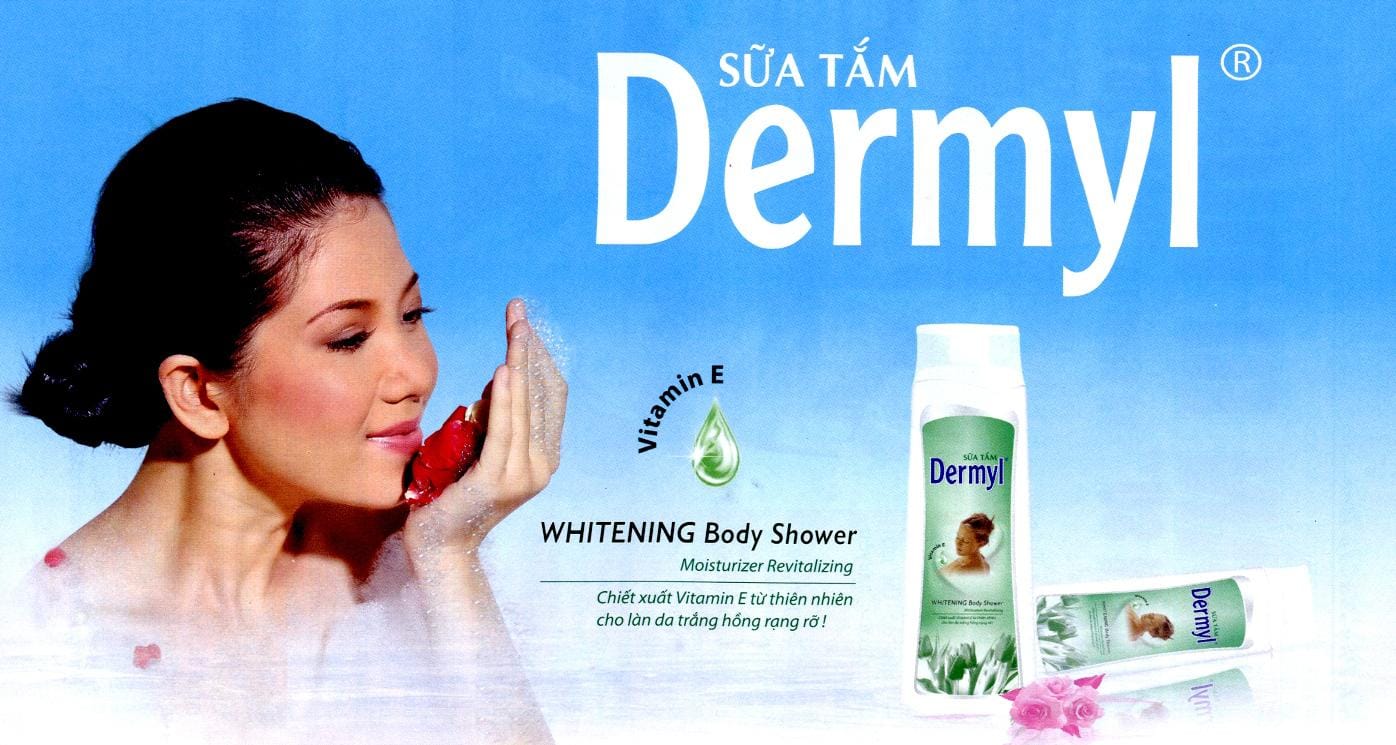 Những mẫu quảng cáo trên tạp chí ngành sữa tắm năm 2009