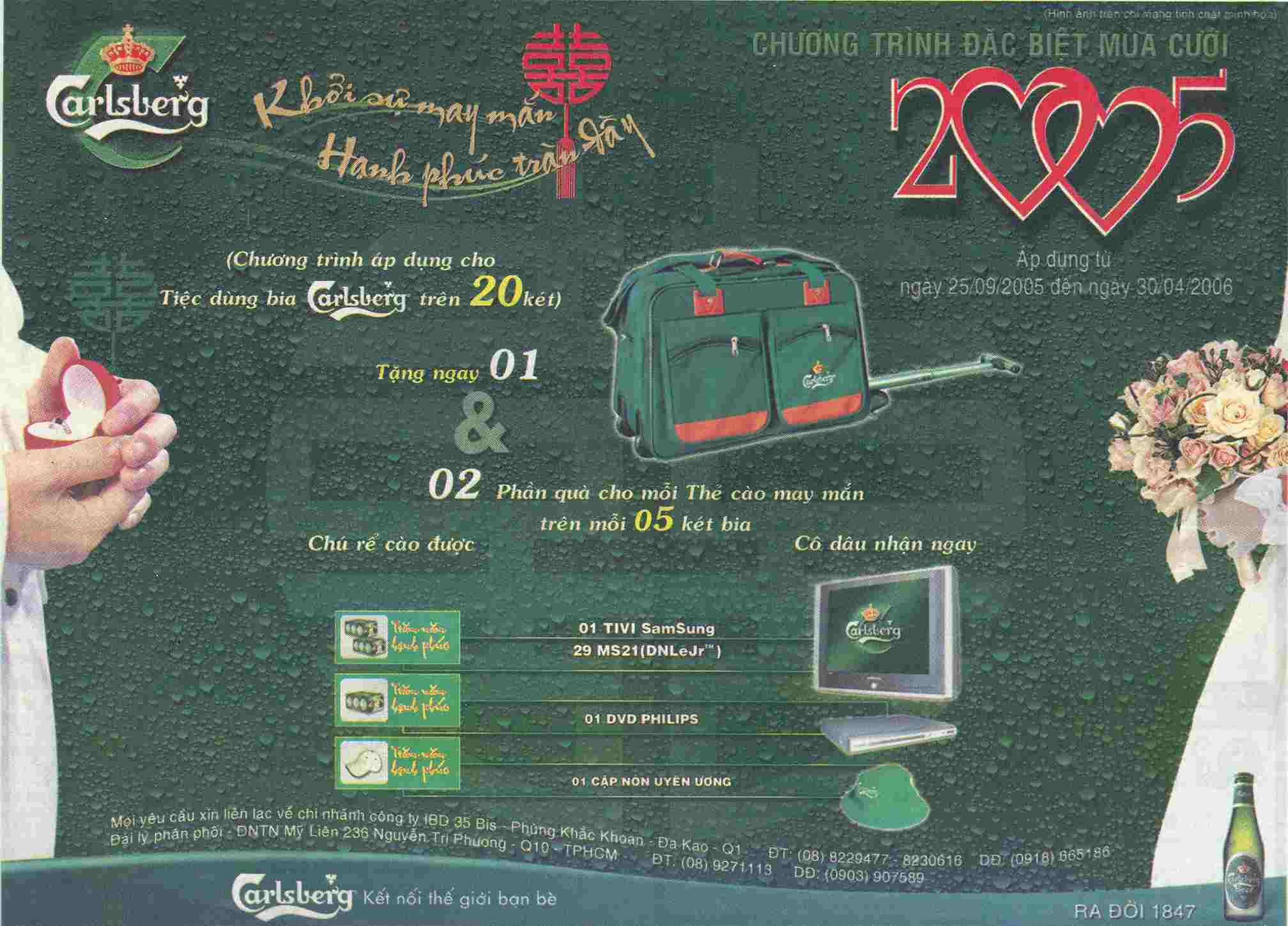 TVC Bia Carlsberg (2005) - “kết nối thế giới bạn bè”