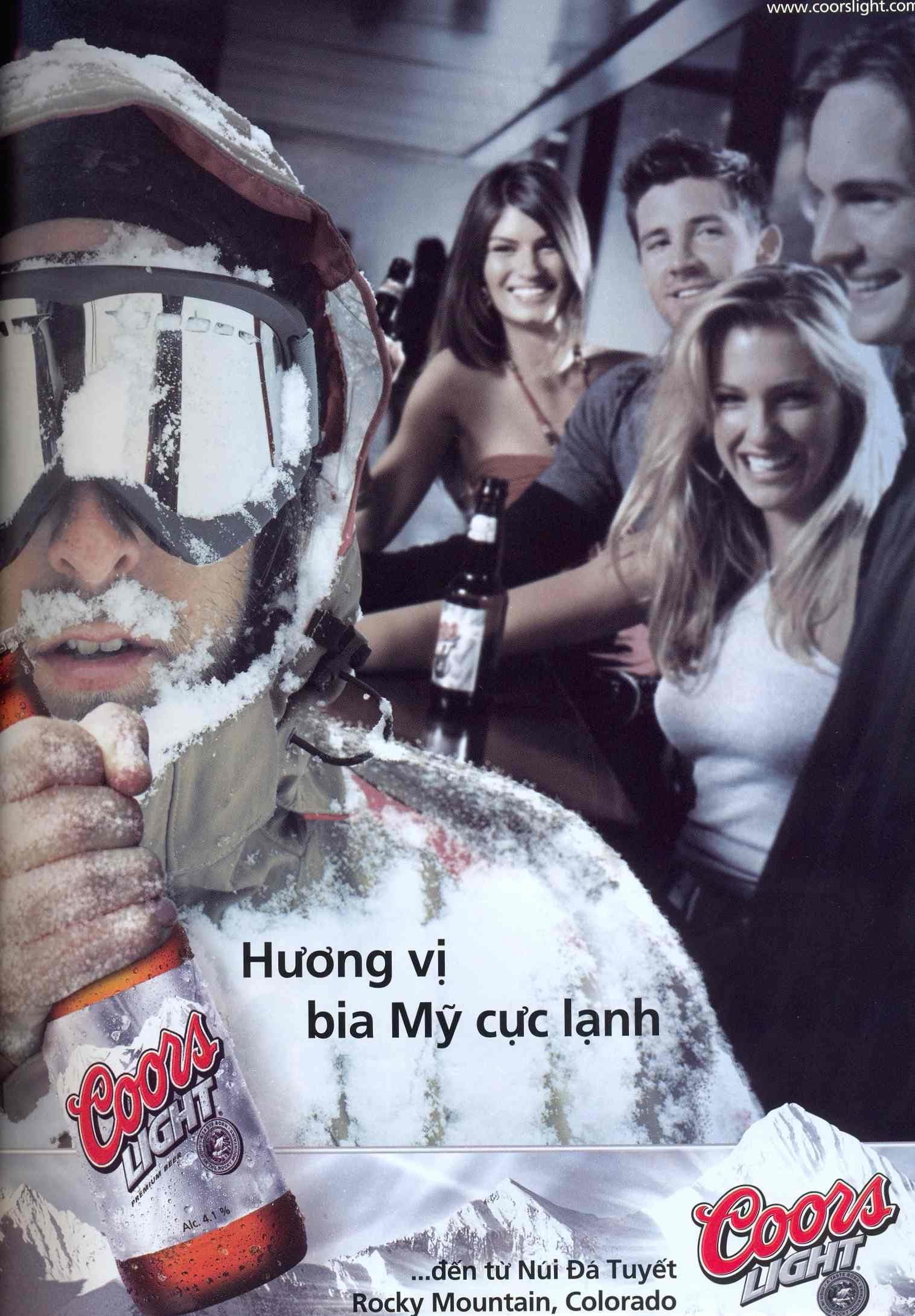 Bia Coors (2006) - “Coors Light Việt Nam