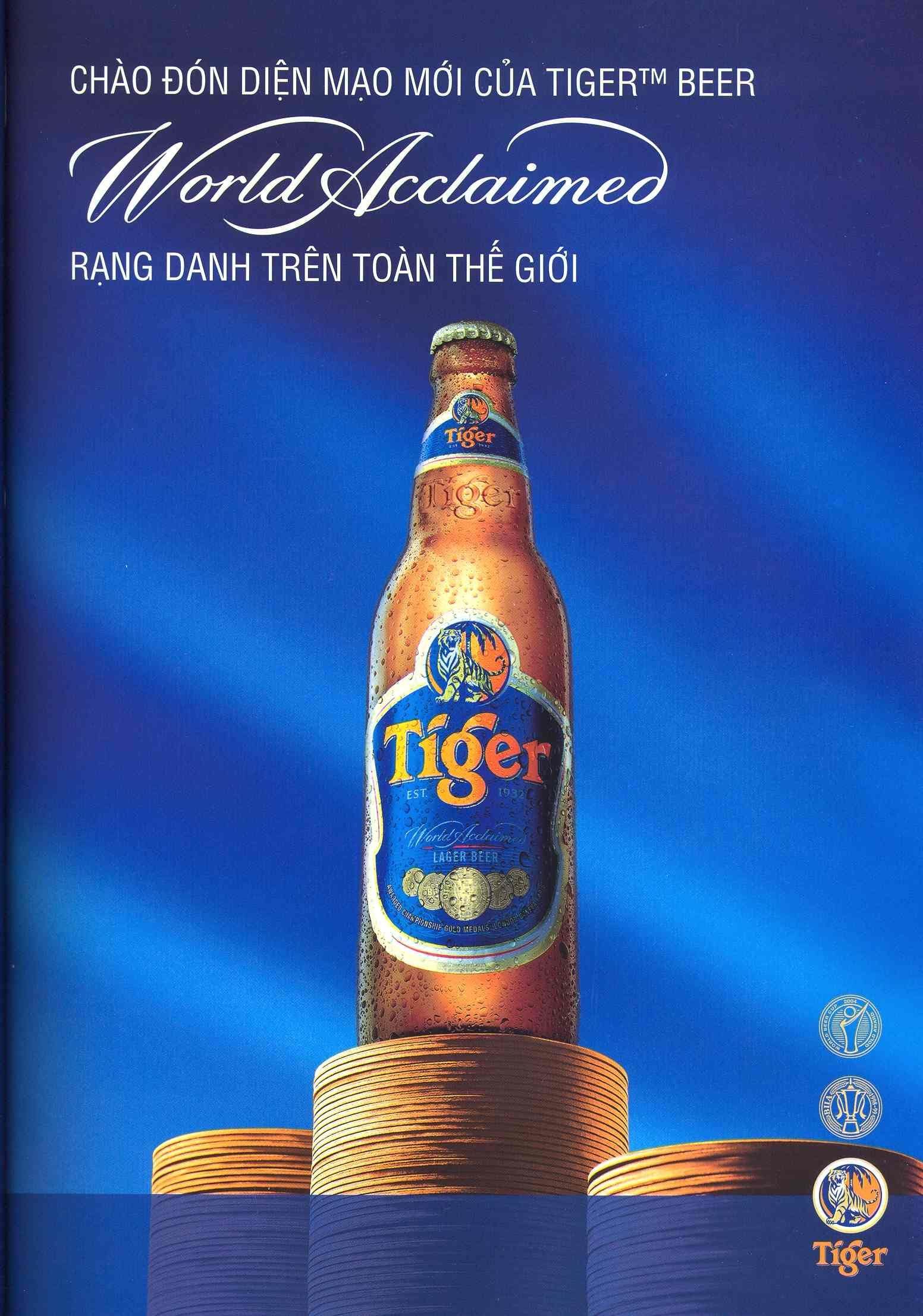 Bia Tiger (2006) - “Bật nắp ghi bàn