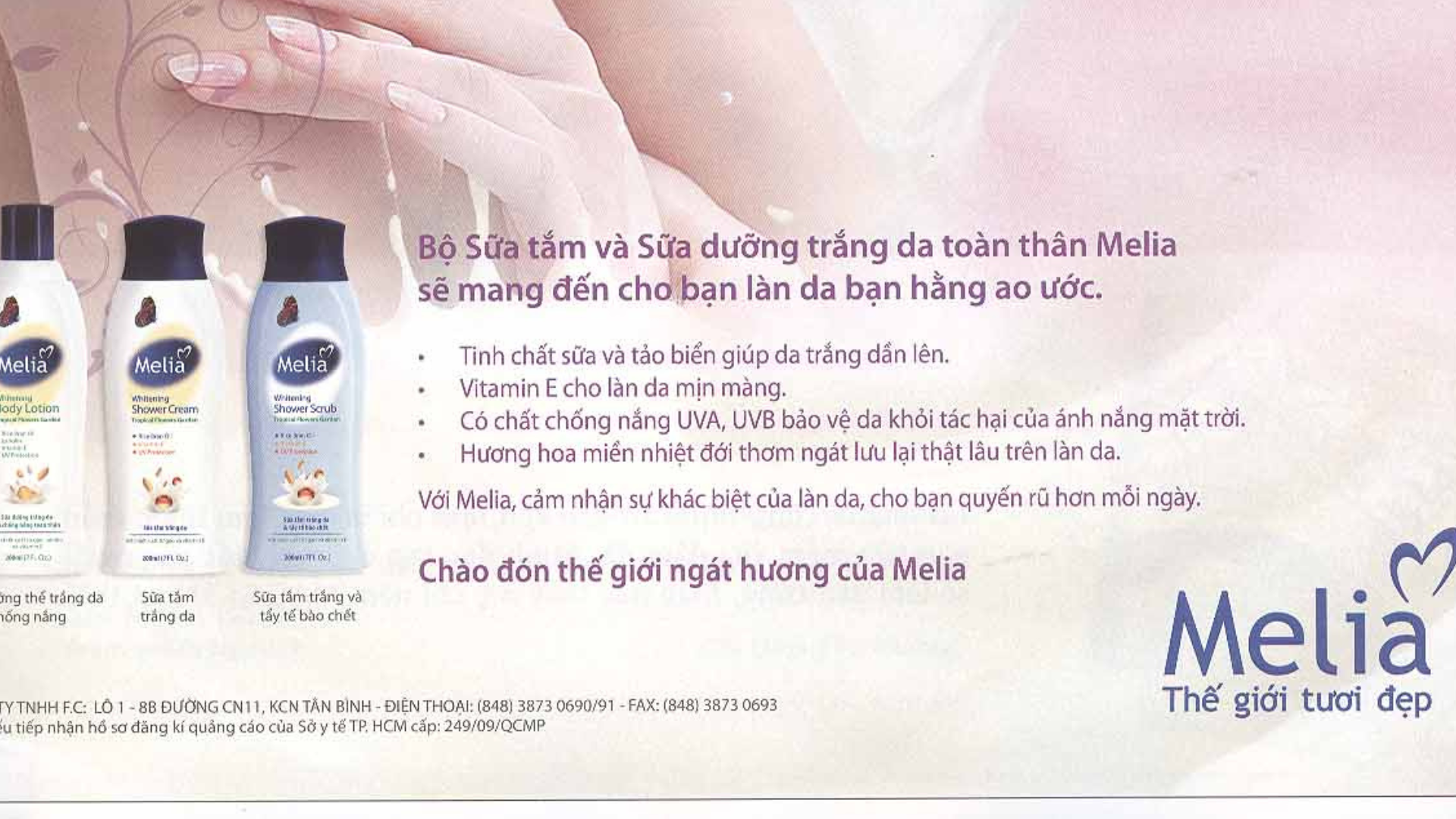 Melia (2009) - Chào đón thế giới ngát hương của Melia