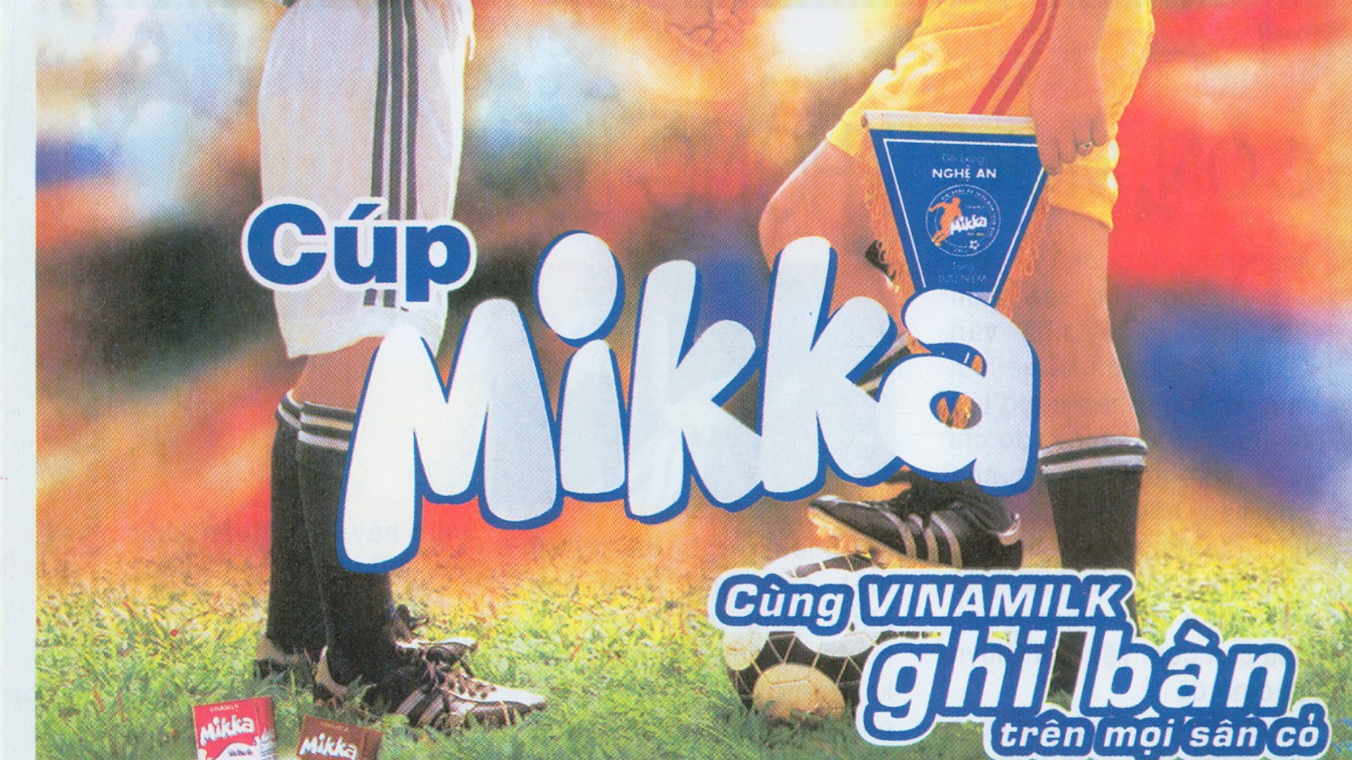 Sữa Mikka (2004) - “Cùng Vinamilk ghi bàn"