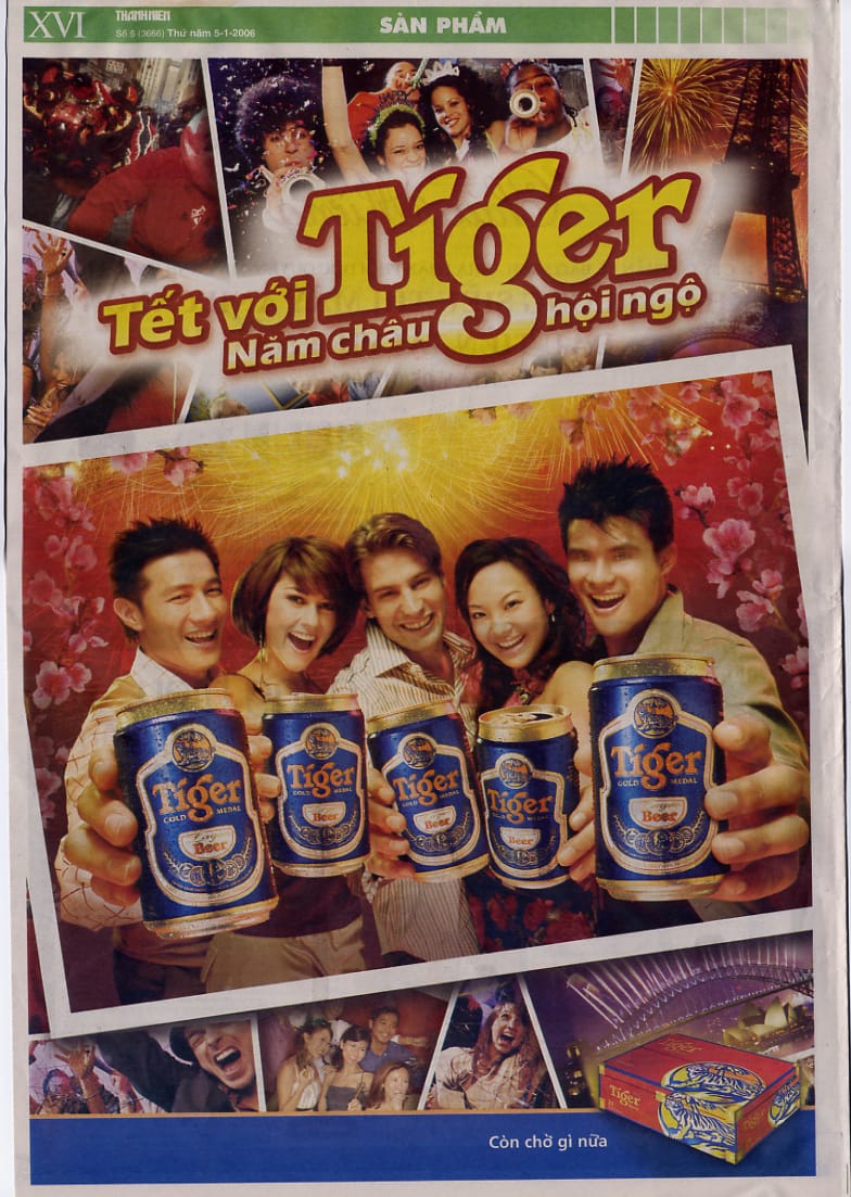 Bia Tiger (2005) - “Tết với Tige FC