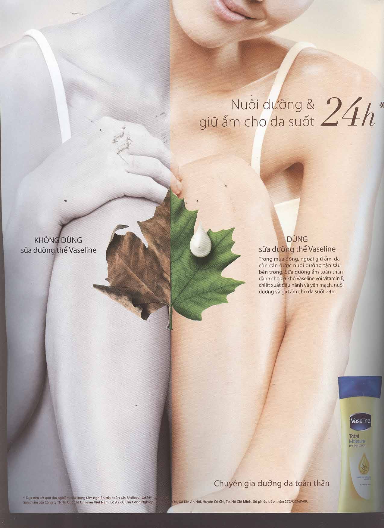 Vaseline (2009) - Chăm sóc da toàn diện trong mùa đông