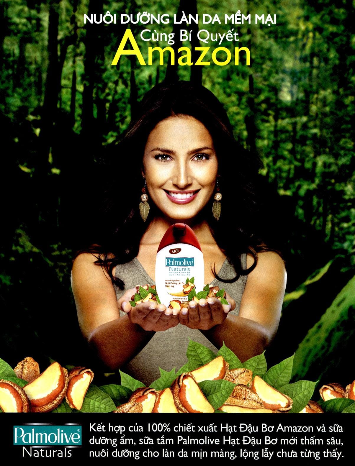 Palmolive Naturals (2009) - Nuôi dưỡng cho làn da mềm mại cùng Amazon
