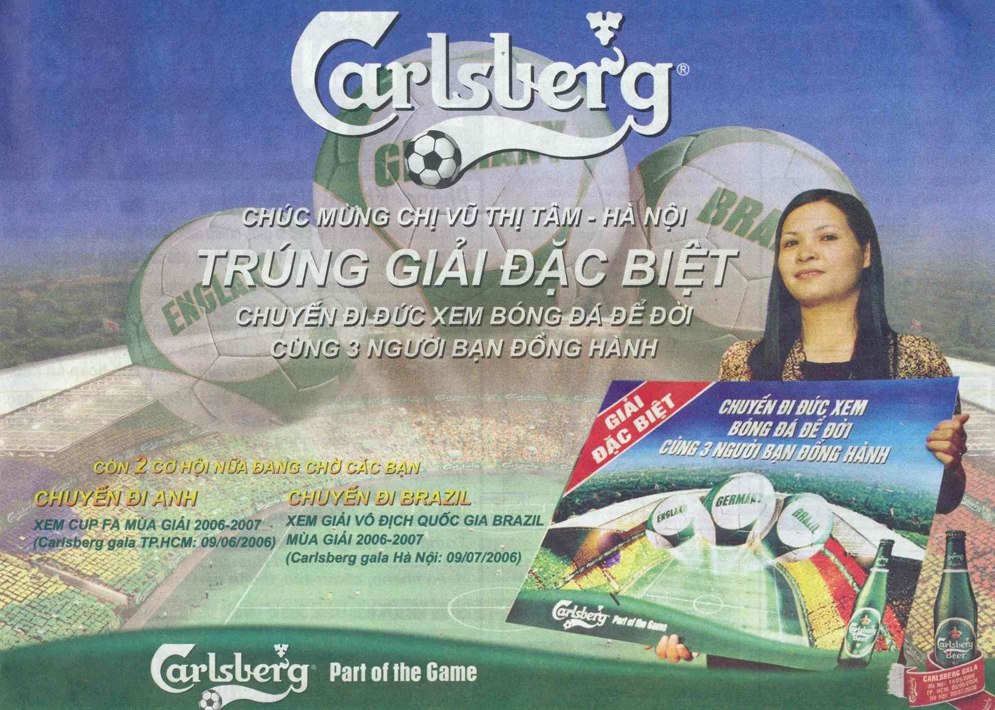 Bia Carlsberg (2006) - “Probably the best